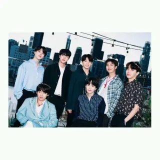 😄 BTS, Gruppo K-pop, Boy band, Musica, Intrattenimento telegram sticker