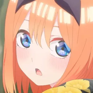 🍑 animé, fille, mignon, dessin animé, portrait telegram sticker
