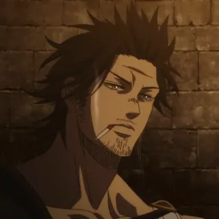 ☘️ Yami Sukehiro Black Clover Anime, Manga, Cigarette, Yami, Black Clover, Fumeur telegram sticker