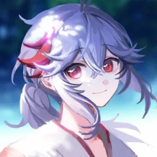 🍁 Kaedehara Kazuha Genshin Impact Anime, Jeu vidéo, Genshin Impact, Kazuha, Fanart telegram sticker