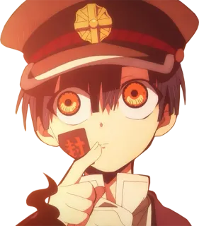 🤔 Hanako-kun Toilet-bound Hanako-kun Anime, Surnaturel, Fantôme, Manga, École, Hanako telegram sticker
