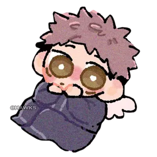 👼 @HAWKS Anime, Manga, Cartoon, Sticker, Fanart, Charakter telegram sticker