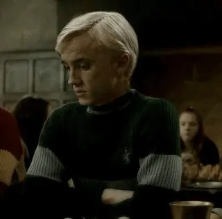 🐾 Draco Malfoy Harry Potter 드레이코 말포이, 톰 펠튼, 해리 포터, 슬리데린 telegram sticker