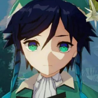 ✨ Venti Genshin Impact venti.jpg Anime, Genshin Impact, Venti, Video game, Karakter telegram sticker