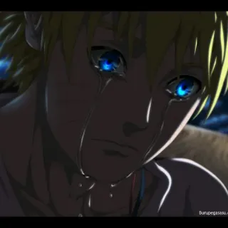 😢 Naruto naruto, anime, manga, sad, crying, character telegram sticker