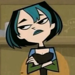 🐉 Gwen Total Drama Island dibujos animados, animado, Gwen, Total Drama Island whatsapp sticker