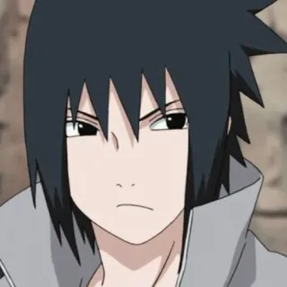 🖲 Sasuke Naruto Аниме, Саске, Наруто, Манга, Учиха telegram sticker
