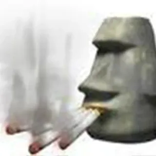 🚬 Moai telegram sticker