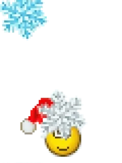 ❄️ 눈송이, 겨울, 크리스마스, 이모티콘, 휴일, 눈 whatsapp sticker