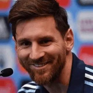 ❤️ Lionel Messi football, soccer, athlete, sports, player, messi telegram sticker