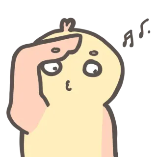 😶 Cartoon, Sticker, Figur, Illustration, Süß, Hand, Albern telegram sticker