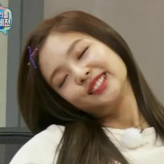 ☺ Jennie Jennie, Kpop, Blackpink, Korean, Smile, Singer telegram sticker
