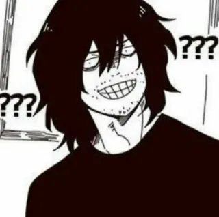 🔥 Aizawa Shota My Hero Academia ??? Anime, Manga, Pregunta, Confundido, Aizawa, My Hero Academia, Shota Aizawa, Sensei whatsapp sticker