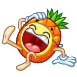 Pineapple telegram stickers