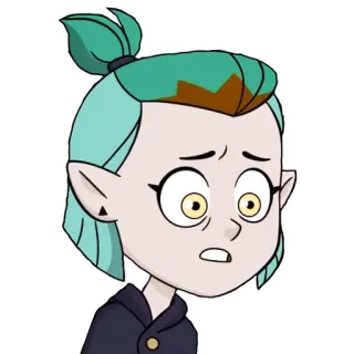 😱 Amity Blight The Owl House cartoon, anime, the owl house, amity blight, disney telegram sticker