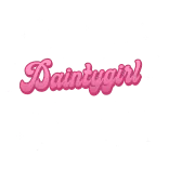 🌷 Daintypearl delicado, chica, rosa, lindo, texto telegram sticker