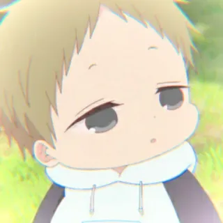 🥺 Аниме, Мальчик, Милый, Ребенок telegram sticker