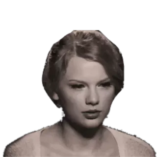 😐 Taylor Swift taylor swift, chanteuse, musicien, pop star, célébrité telegram sticker