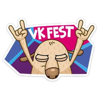 VK Fest 2018 (@TgSticker) telegram stickers