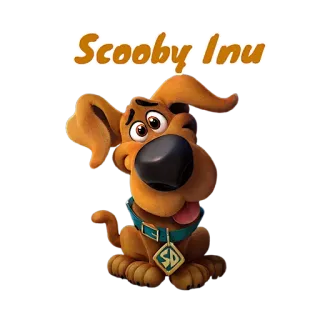 Scooby Inu @nana1642 whatsapp stickers