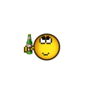 🍻 пиво, напиток, эмодзи, вечеринка, алкоголь telegram sticker
