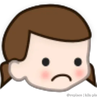 🙁 @replace | kiko.pls telegram sticker