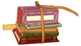 📖 Secrets to Literature libri, letteratura, lettura, pila, vintage, scatola, cintura whatsapp sticker