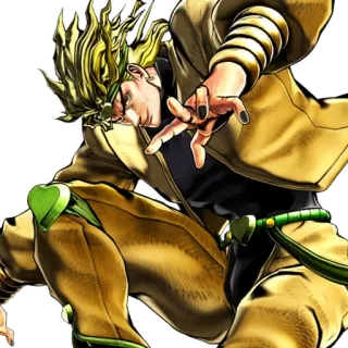 😈 Dio Brando JoJo's Bizarre Adventure Dio, JoJo's Bizarre Adventure, Anime, Manga, Personage telegram sticker