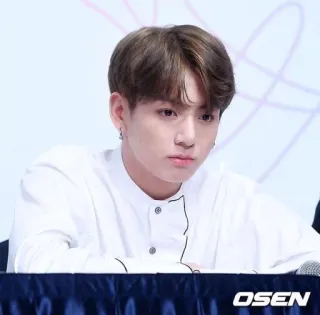 👀 Jungkook kpop, idol, singer, korean, male, portrait telegram sticker