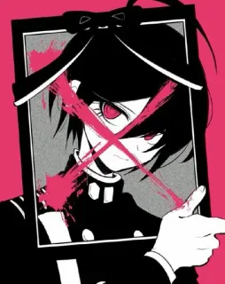 🌟 Anime, Manga, Personaje, Retrato, Estilizado telegram sticker