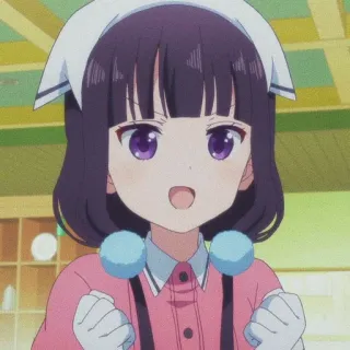 🍇 anime, girl, cute, cartoon telegram sticker