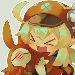 ➖ Klee Genshin Impact Klee, Genshin Impact, anime, game, chibi, cute telegram sticker