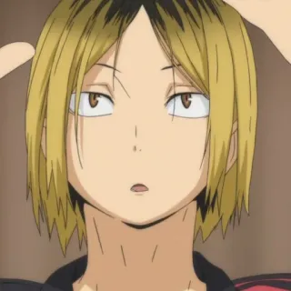 🏐 Kozume Kenma Haikyuu!! Anime, Garçon, Kenma, Haikyuu, Personnage, Volleyball telegram sticker