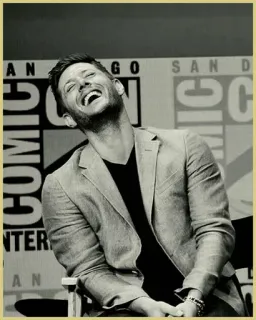 🐚 SAN DIEGO COMIC CON San Diego Comic Con, Convention, Jensen Ackles, Actor telegram sticker
