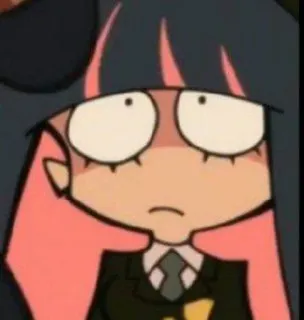 😲 Stocking Anarchy Panty & Stocking with Garterbelt Anime, Desenho animado, Engraçado, Surpreso, Stocking Anarchy, Panty & Stocking with Garterbelt telegram sticker