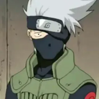 ⚡️ Kakashi Naruto Kakashi, Naruto, anime, manga, ninja, cartoon telegram sticker