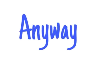 🇬🇧 Anyway teks, frasa, kata, biru whatsapp sticker