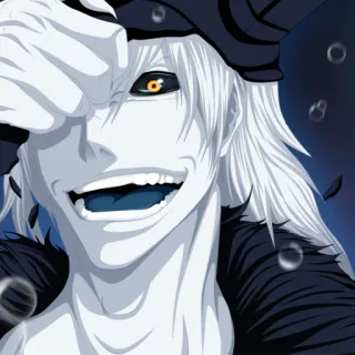 😈 Ulquiorra Cifer Bleach anime, villain, pale, manga, Espada telegram sticker
