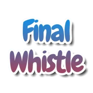 ⏰ Final Whistle sports, game, whistle, final whatsapp sticker
