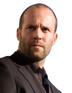 ☹ Jason Statham attore, film, calvo, uomo telegram sticker