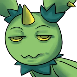 😒 Maractus Pokemon pokemon, maractus, tipe rumput, pokemon kaktus telegram sticker