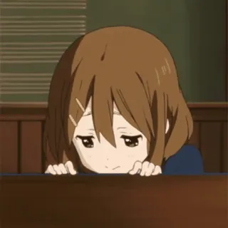 😞 Anime, Triste, Ragazza, Carina, Manga whatsapp sticker