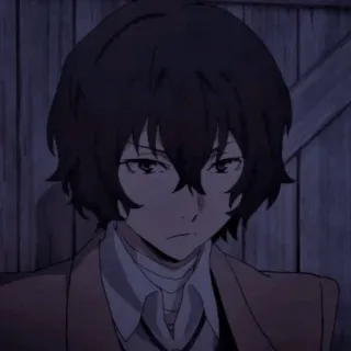 📺 Dazai Osamu Bungo Stray Dogs Anime, Manga, Dazai, Bungo Stray Dogs, Osamu Dazai, Personnage telegram sticker