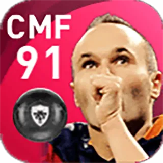 ⚽️ CMF
91 football, soccer, sports, Andres Iniesta, game, player telegram sticker