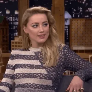 🧜‍♀ Amber Heard актриса, человек, знаменитость, женщина telegram sticker