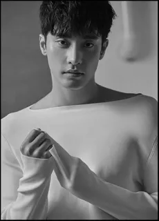 🌔 hombre, retrato, blanco y negro, actor, modelo, suéter, guapo whatsapp sticker