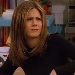 🦞 Rachel Green Friends série tv, Friends, Rachel, Jennifer Aniston, années 90 telegram sticker