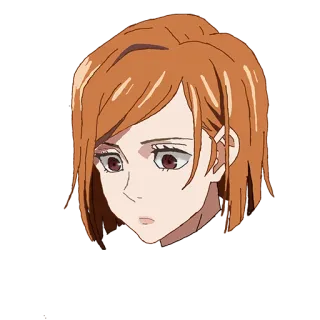 😞 Nobara Kugisaki Jujutsu Kaisen anime, nobara, kugisaki, jujutsu, kaizen telegram sticker