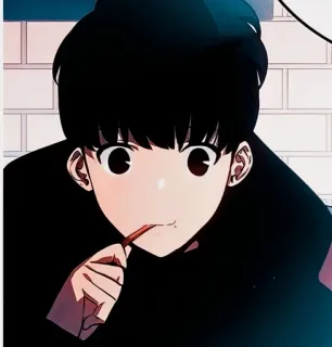 🧬 anime, manga, cute, character, cartoon telegram sticker