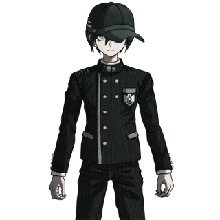 🙂 Shuichi Saihara Danganronpa V3: Killing Harmony Аниме, Видеоигра, Персонаж, Шуичи Саихара, Danganronpa telegram sticker